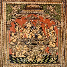 Chitra Katha . चित्र कथा | Pattachitra Traditional Painting of Ram Lila With Natural Color
