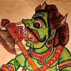 Leather Puppets | Asura Hidimb