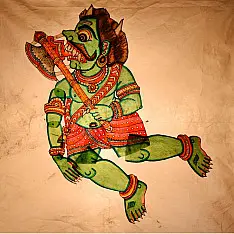 Leather Puppets | Asura Hidimb