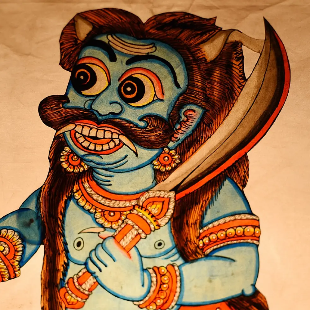 Shop Leather Puppets -  Asura - Kumbhakarna