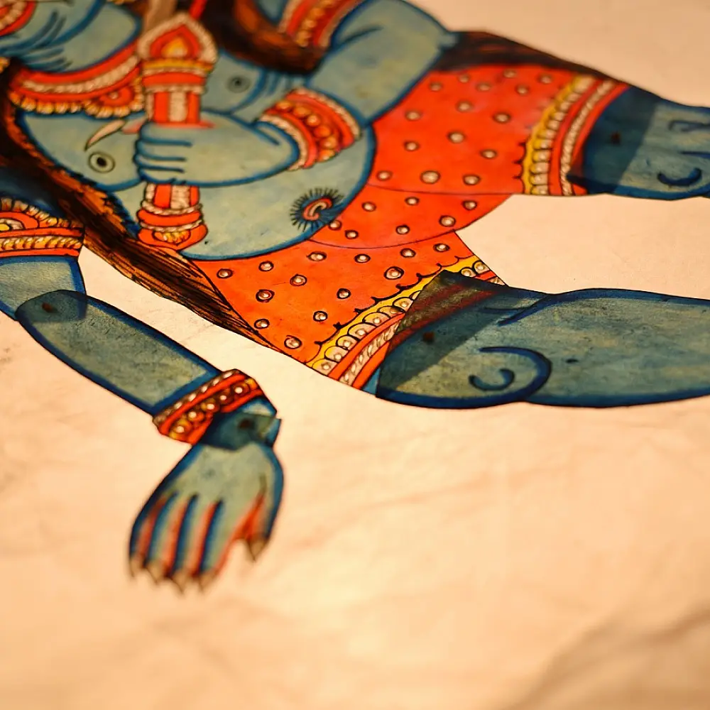 Shop Leather Puppets -  Asura - Kumbhakarna