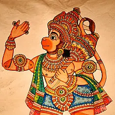 Leather Puppets | Maruti Nandan Hanuman