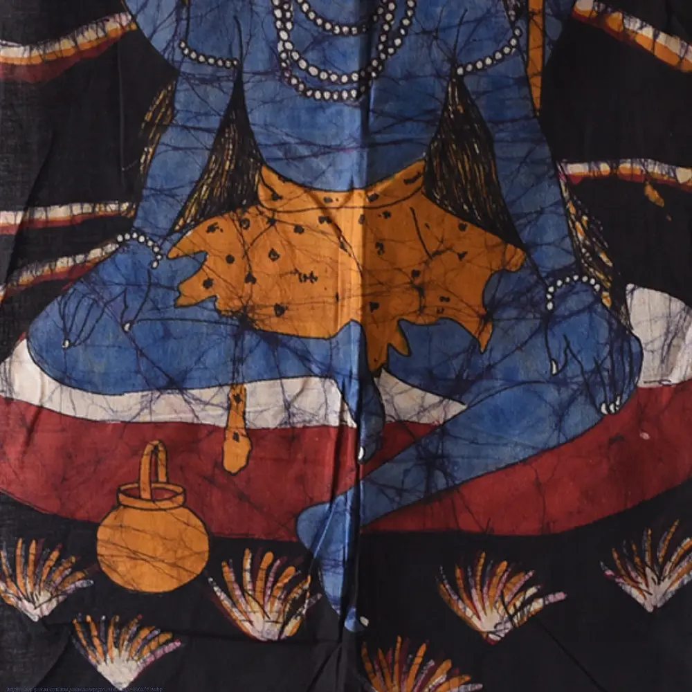shop handcrafted batik shiva painting