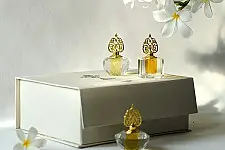 Flora ~ Attar Gift Set | Rajnigandha + Mogra + Kiku