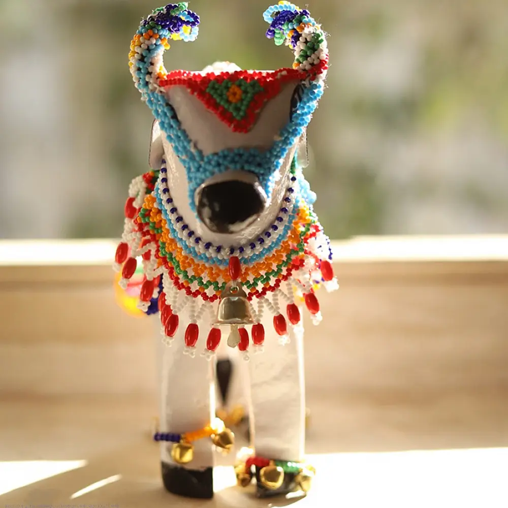 shop handmade bead cow