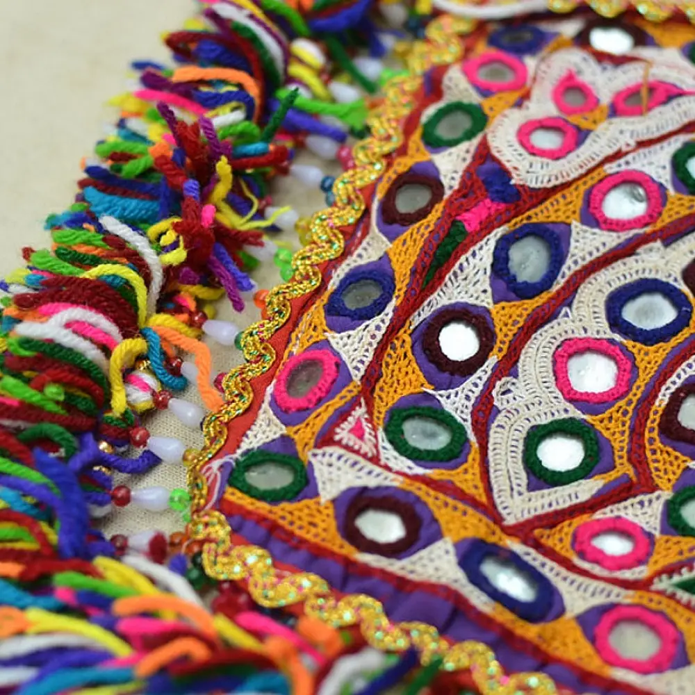 Pieces of Sindh ❂ Hand Embroidered Bag ❂ 92