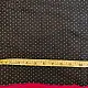 Buy Handloom Mashru Fabric ( Per meter ) ✧ Black Fabric with White Dots