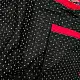 Buy Handloom Mashru Fabric ( Per meter ) ✧ Black Fabric with White Dots