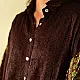 buy Ajrakh Block Printed Modal Silk Shirt