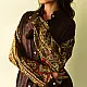 buy Ajrakh Block Printed Modal Silk Shirt