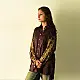 buy Ajrakh Block Printed Modal Silk Shirt
