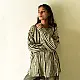buy Ajrakh Printed Modal Silk Shirt