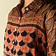 Shop Designer Silk Shirt with Ajrakh Print