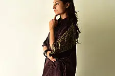 Itr . इत्र | Ajrakh Silk Shirt - Over Size | Unisex 