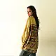 buy Ajrakh Over Size Modal Silk Shirt