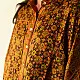  Unique Design Ajrakh Silk Shirt | Natural Dye