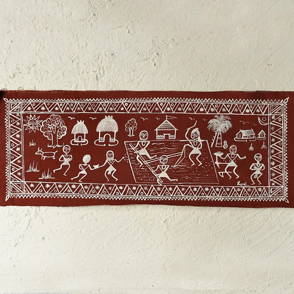 Traditional Muriya Painting | Bhitti Chitra chhatisgarh