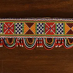 Shubh-Laabh | Traditional Gujarati Bead toran