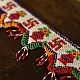 shop handmade door Glass Bead Door Toran - swastik kalash