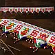 Handmade Glass Bead Toran - Design Shubh Laabh