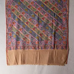 Pasham ~ Pure Pashmina Kani Shawl - Sozni Embroidered