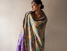 Pasham ~ Pure Pashmina Kani Shawl