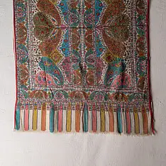 Pasham ~ Pashmina Kani Shawl With Sozni Embroidery 