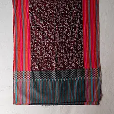 Pasham ~ Pashmina Sozni Embroidered Woolen Stole