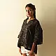 buy Linen Ajrakh Printed Black Shirt - Natural Dyed