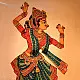 Shop Handmade Hanging Leather Puppet- radha Handmade leather puppet- radha