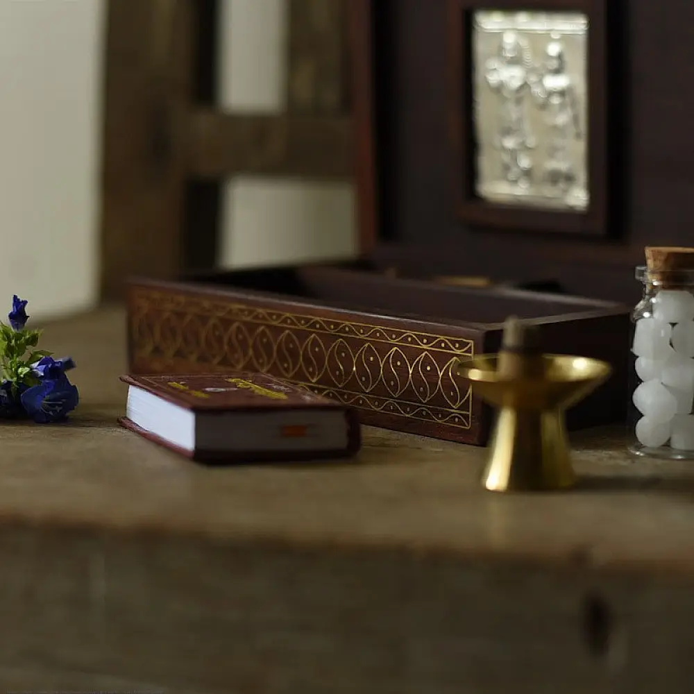 Devotional Travel Set (Radha Krishna )