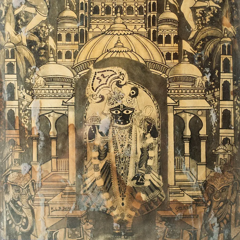 Indian Antique Print | ranchhod ji 