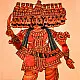 raavan-Handmade leather puppet