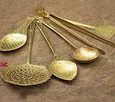 Ahar ✽ Brass ~ Kitchen set { Six piece set }