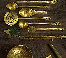 Ahar ✽ Brass ~ Kitchen set { Six piece set }