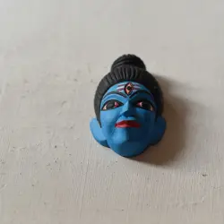 Handmade Wooden Mask - Shankar