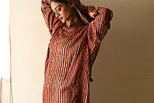 Itr . इत्र | Indigo Modal Silk Shirt - Beam | Unisex
