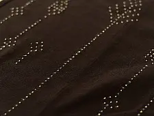 Handwoven Tangaliya Shirt ~ Unisex | Black with white dots