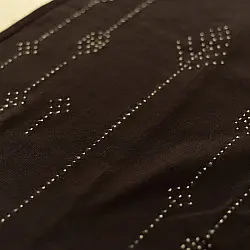 Handwoven Tangaliya Shirt ~ Unisex | Black with white dots