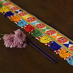 शुभ लाभ ⁂ Glass Bead ⁂ Toran - Two Size Options 