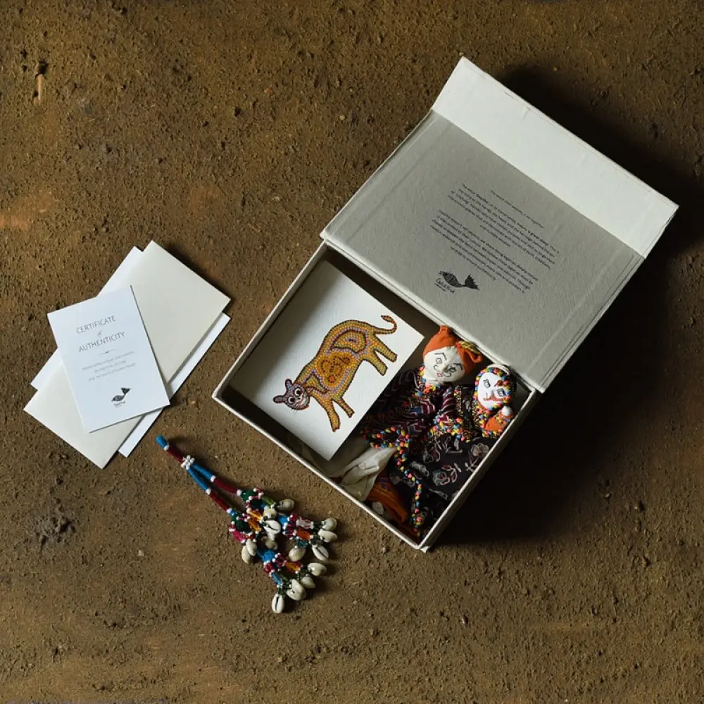 Tribal Art gift set for Wedding 