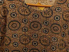 Vegetable colors Ajrakh Cotton T-shirt