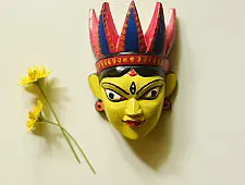 Handmade Wooden Mask - Tribal (A)