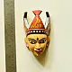 shop hand painted wooden mask - Tribal Women