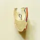 shop hand painted wooden mask - Tribal Women