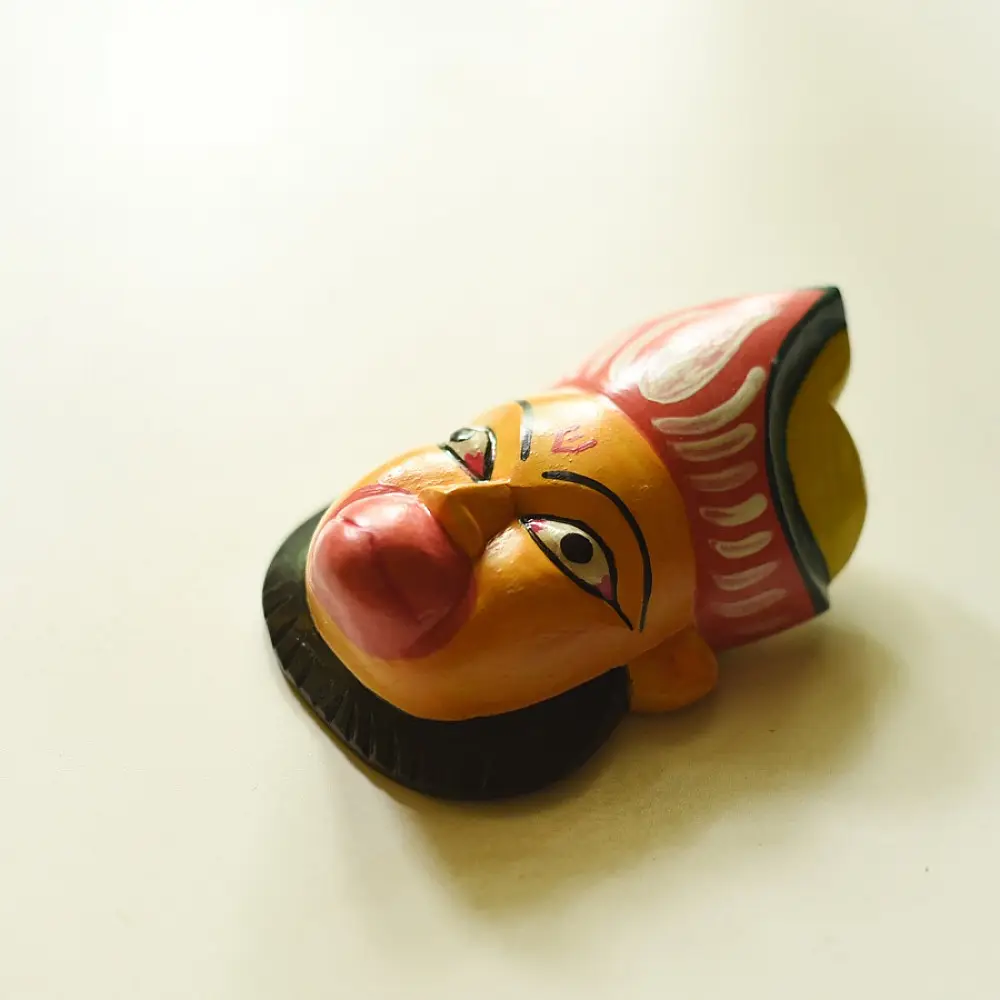 shop wooden mask - hanuman