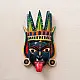 shop handmade wooden mask - kaali