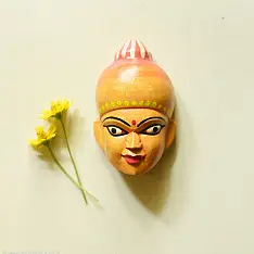 Handmade Wooden Mask - Meera