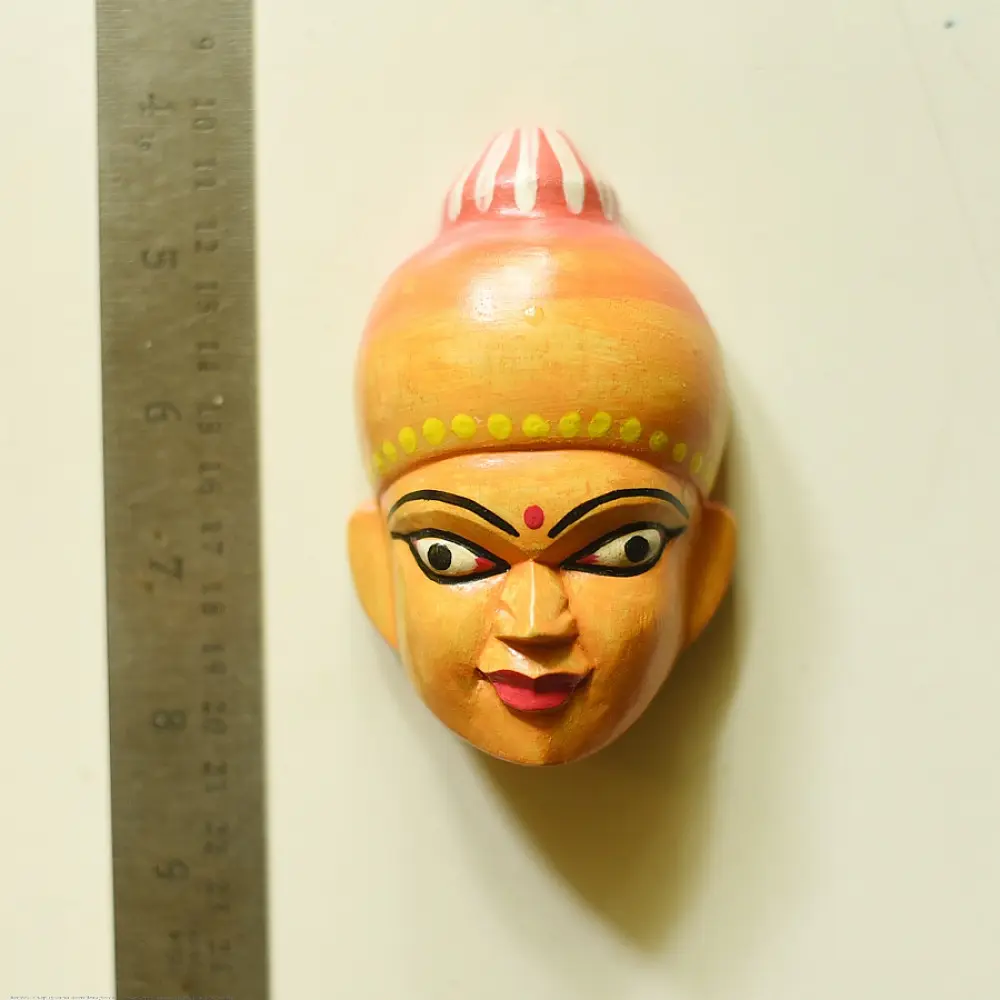 shop handmade wooden mask - Meera