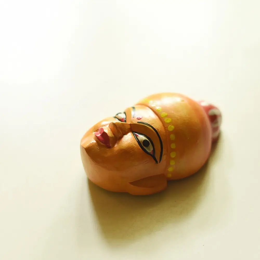 shop handmade wooden mask - Meera